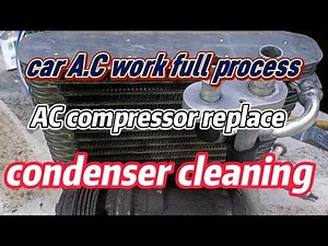 Chevrolet Spark,AC problem service & repairing,A.C compressor replace, @carstic