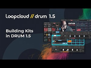 Loopcloud 5 DRUM1.5 新しくなったドラムキットの構築をする方法