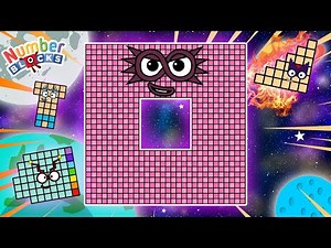 Numberblocks Puzzle Tetris 800 but Sound is Error ASMR SPACE Fanmade Animation