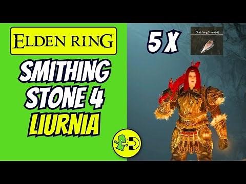 5 x Smithing Stone 4 Locations - Liurnia of the Lakes | Elden Ring