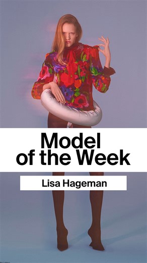 Models.com introduces Model of the Week Lisa Hageman @lisahageman_ from the Netherlands. After making her debut at @fendi as a semi-exclusive, she shares how she was discovered, worst personal style choice, and passions besides modeling. Watch her exclusive interview—link in bio. #newfaces | Models.com