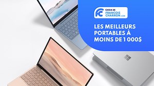 Meilleurs choix d’achat 2025: Ordinateur portable pas cher à moins de 1000$