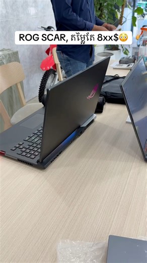 Spec! តម្លៃធូរៗ ❤️🤝 ROG G733QR, 17” 2K 175Hz នៅថ្មី 98% RYZEN 9-5900HX, 16GB, 2TB, RTX 3060 6GB ROG G814J, 18” 2.5K 240Hz ថ្មី 99% i9-13980HX, 32 CPUs RAM 16GB, 1TB, RTX 4060 8GB តម្លៃពិសេសកប់ៗ👀 #fy #khmertiktok #gaminglaptop #usedlaptop | Cambo Store