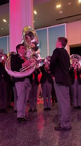 Rise and shine. There's a game today. Use this video of Dylan Penka from last night to get yourself ready for the Peach Bowl parade, FanFest, pregame and halftime! #GoBucks🍑 | The Ohio State University Marching Band