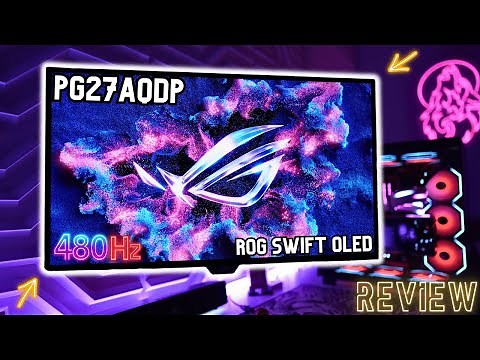 ASUS ROG SWIFT OLED PG27AQDP Review : The Ultimate 27-inch 480Hz Gaming Monitor ?