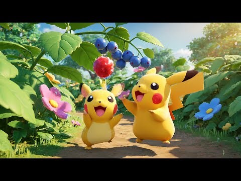 Pokémon Baby Pichu’s Berry Basket Spill | Kids Songs & Nursery Rhymes