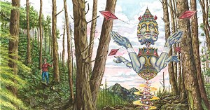 Amazing 9,000 Photo Timelapse Illustration by Jake Lockett