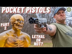 How Lethal Are Pocket Pistols ??? (Part 2)