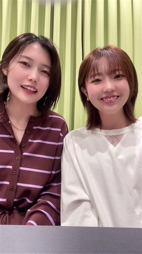 お知らせ盛りだくさんな千本木彩花と高田憂希 #shorts