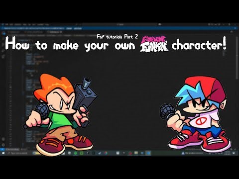 how to make an fnf mod | PART 2: making a character