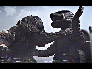 ゴジラ対ガメラ Godzilla vs Gamera. costume screen test. [Showa era]