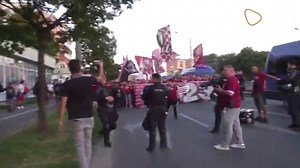 LIVE | Galeria Rapidului, în drum spre stadionul Francisc Neuman | TV Arad