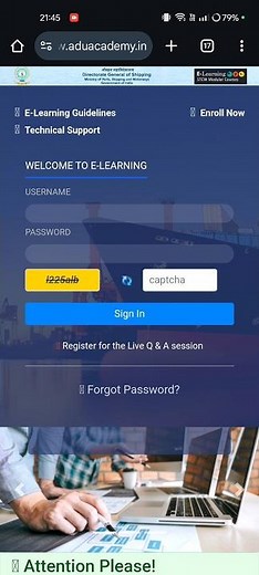 E learning for STCW and modular courses..