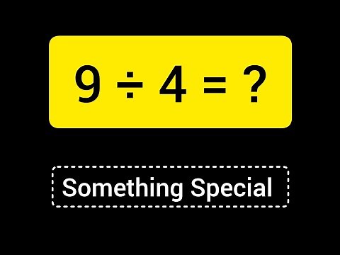 9 Divided by 4 ||9 ÷ 4 ||How do you divide 9 by 4 step by step?||Long Division