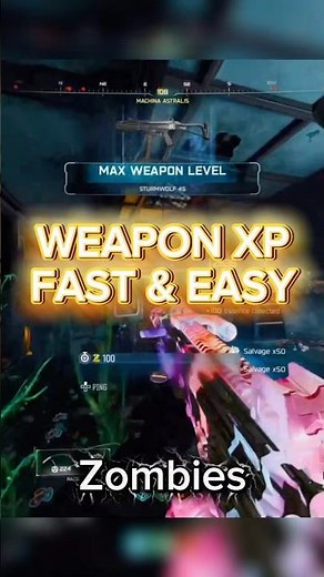 Easiest and Fastest WEAPON XP Farm in BO7 Zombies