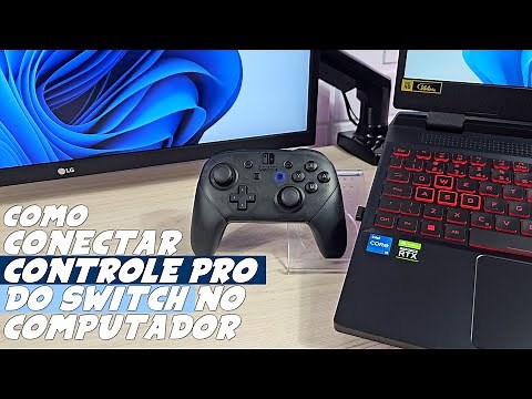 Como CONECTAR o CONTROLE PRO do SWITCH no PC