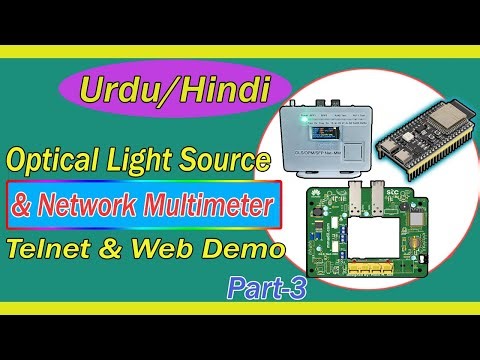 Digital Optical Light Source/Power Meter/PoE /Network & SFP Module Tester | Code Overview Part 3