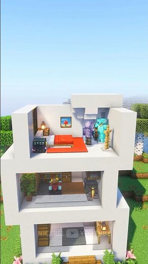 Minecraft Modern Apartment 🏠 #minecraft