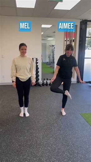 Testing mobility, flexibility, and Stephanie's ability to keep a straight face 😆