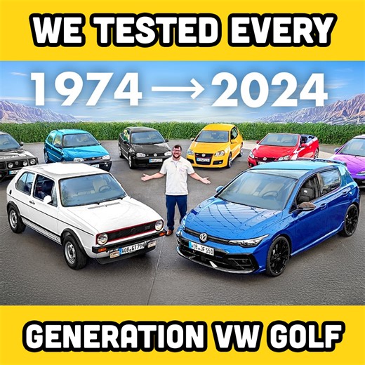 We Tested EVERY Generation VW Golf | Donut Media
