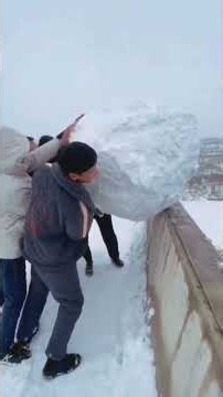 The snow is amazing; enjoy the winter.