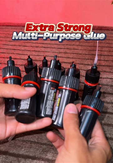 Extra Strong Glue: Fast-Acting and Safe for All Materials