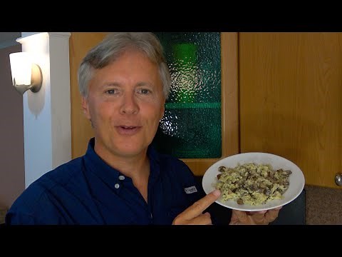 Mushroom Onion & Egg Scramble Easy Recipe - Step by Step Chef