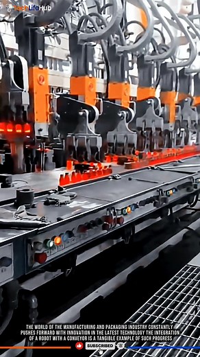 Innovation Technology Robot & Conveyor; Automatic Glass Bottle Pickup #inventions | Viral Clip 1 | Facebook