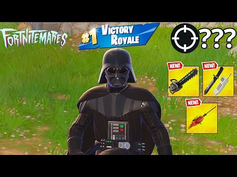 DARTH VADER ALL NEW MYTHIC GUNS IN FORTNITE (NEW FORTNITEMARES SEASON 4)