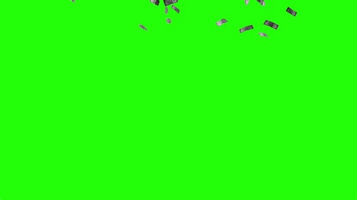 Dollars, Money, Green Background. Free Stock Video