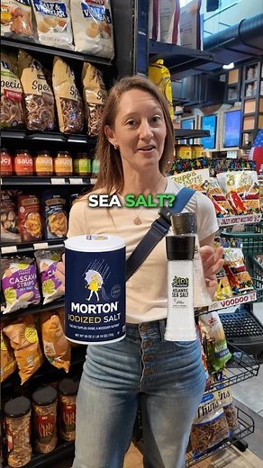 Iodized salt, or Sea Salt? 🧂🌊