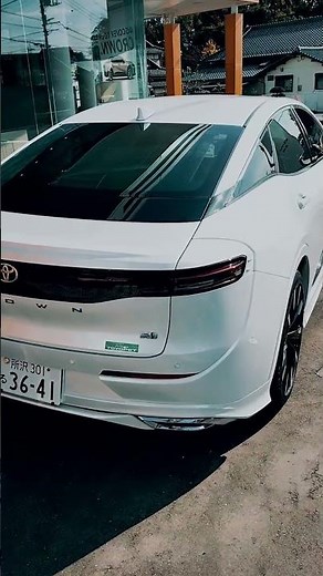 トヨタ自動車 クラウンフルモデルチェンジ 新型クラウン 実車ホワイトｖｅｒｓｉｏｎ #shorts #ToyotaMotor #newcrown #newcar #丰田汽车 #modelchange