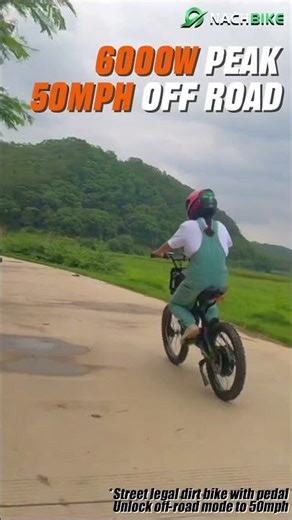 3000W Off Road EBike That Hits 50MPH 😳 | Nachbike R3