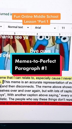 “If you can write a good intro paragraph...you can probably write a good essay 😉 #learnontiktok #tiktokpartner #teacherlife