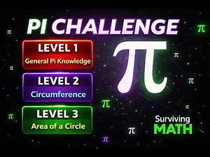 Pi Day Challenge! 3 Levels of Pi Questions! Can You Beat Level 3?