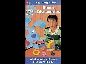 Closing To Blue's Clues Blue's Discoverys 1998 VHS (2001 Remastered)