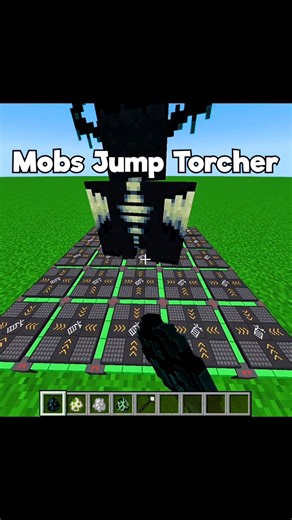 Minecraft Mods Jump Torcher..🤯☠️#minecraft #shorts
