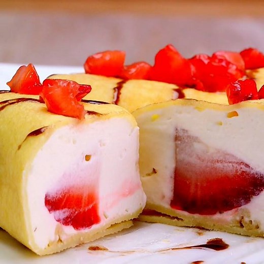 【Recipe of the Day】Chocolate-Strawberry Crepes | Taste Life