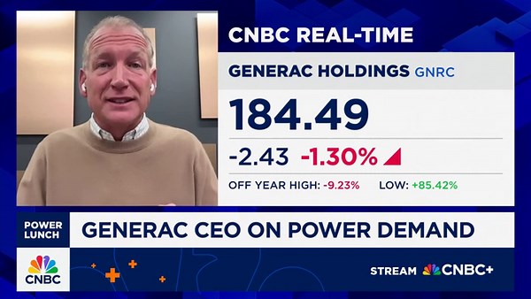 Generac CEO: Power outages are more frequent and lasting longer
