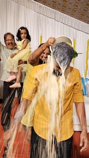 Haldi Day 💛#shortsfeed#trending#haldi#family#malayalam#kerala#love#happiness