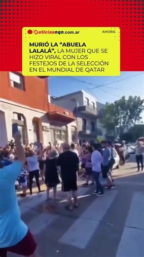Fallece la ‘abuela Lalalá’, ícono del Mundial 2022