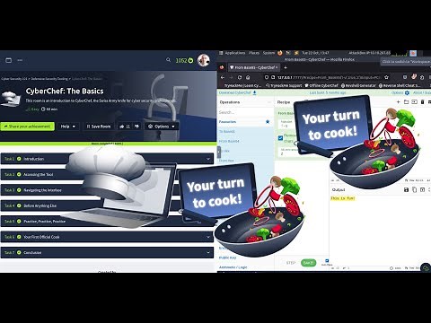 CyberChef: The Basics: Your First Cook | Cyber Security 101 | TryHackme | SAL1