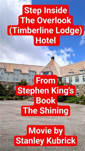 The Overlook Hotel from The Shining at Timberline Lodge