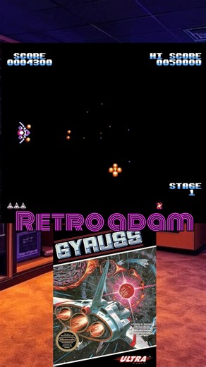Gyruss NES gameplay #videogames #gamingcommunity #nes #nintendo #retrogaming | Retro Adam
