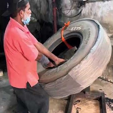 Retired but Not Worn Out: Oldies Turn Old Tires Brand New (Retreading Process)