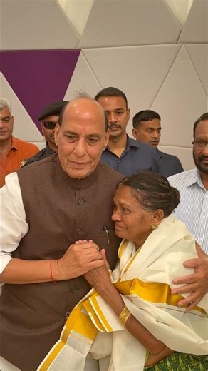 RM attended the ‘Sainik Samman Sammelan’ in Thiruvananthapuram.