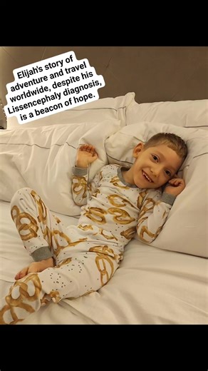 10K views · 505 reactions | Elijah's story of adventure and travel worldwide, despite his Lissencephaly diagnosis, is a beacon of hope. His journey promotes joy, gratitude, and encourages those facing challenges to live boldly and embrace life to the fullest. #elijahsbabybucketlist #choosejoy #lissencephaly #epilepsy #ilovemylife #cerebralpalsykids #adventure #love | Elijah's Baby Bucket List | Facebook
