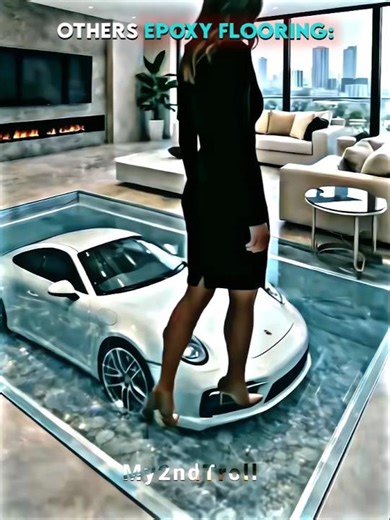 Normal skill VS King of epoxy flooring ☠️ #trollface #troll #usa