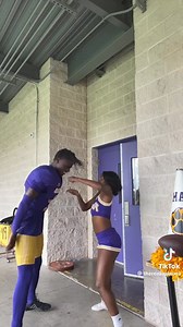 This color looks AMAZING on them!! 😍 Shout out PVAMU 💜💛💜💛 #hbcuhomecoming #hbcu #stompnshakecheer #cheerphi #cheerleader | Cheerphi Incorporated