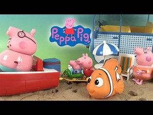Peppa Pig Bateau Hors-Bord des vacances Histoire Holiday Splash Speedboat Jouets en français